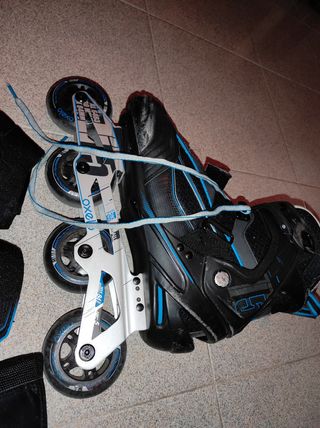 Patines y protecciones