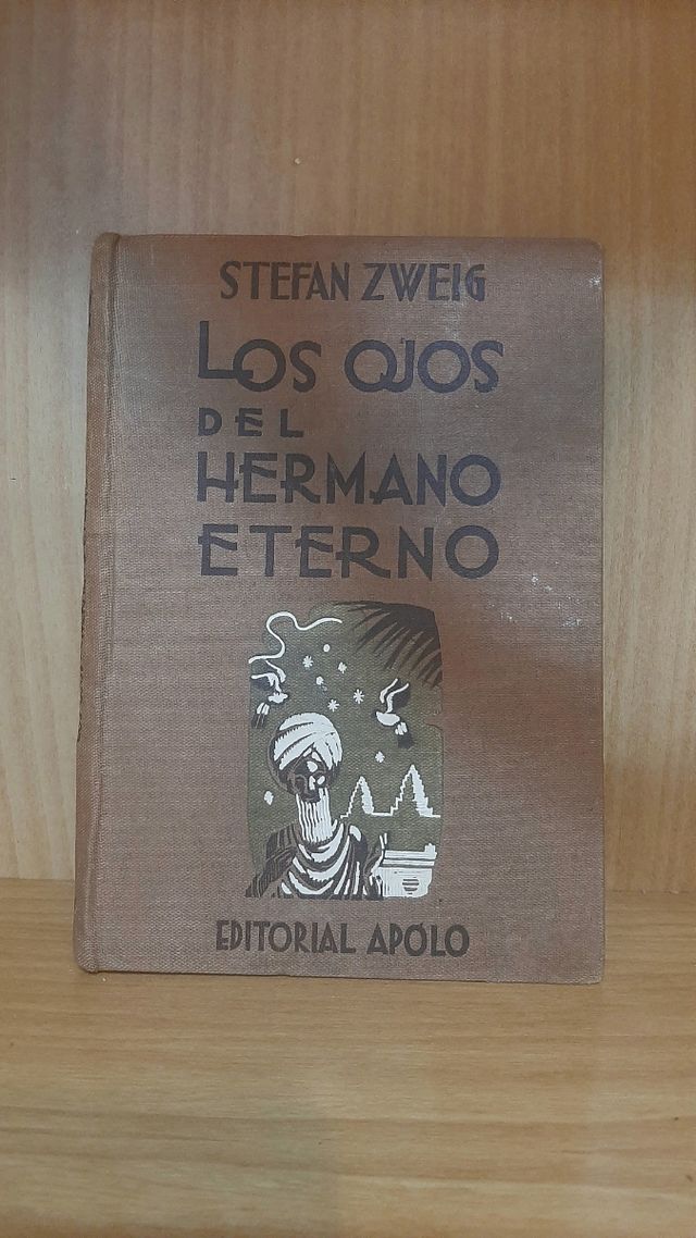 LIBRO ANTIGUO LOS OJOS DEL HERMANO ETERNO 1953