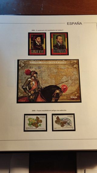 Colección Sellos nuevos España 1975-2007