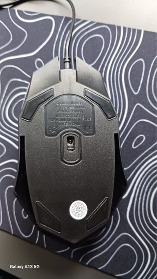 Raton gaming + Alfombrilla gratis