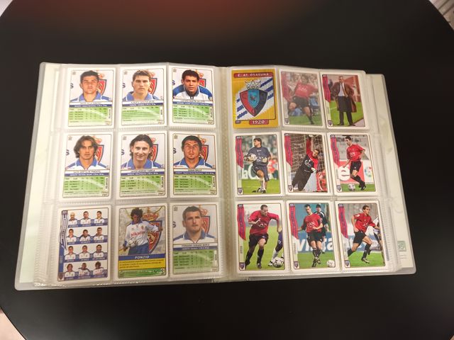 Album las fichas de la liga 2005 *CASI COMPLETO*