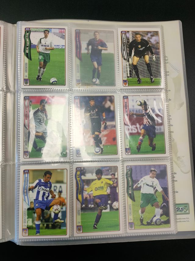 Album las fichas de la liga 2005 *CASI COMPLETO*