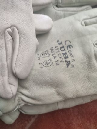 Guantes térmicos  de piel para frío estremo 3pares