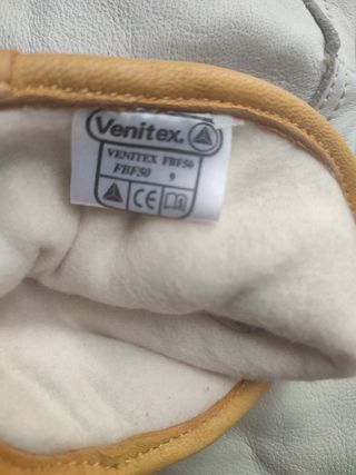 Guantes térmicos  de piel para frío estremo 3pares