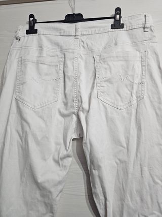 Pantaloni donna bianchi skinny