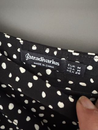 Falda lunares stradivarius