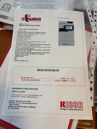 Impresora Ricoh