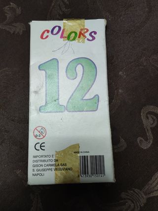 Scatola di 12 Pastelli