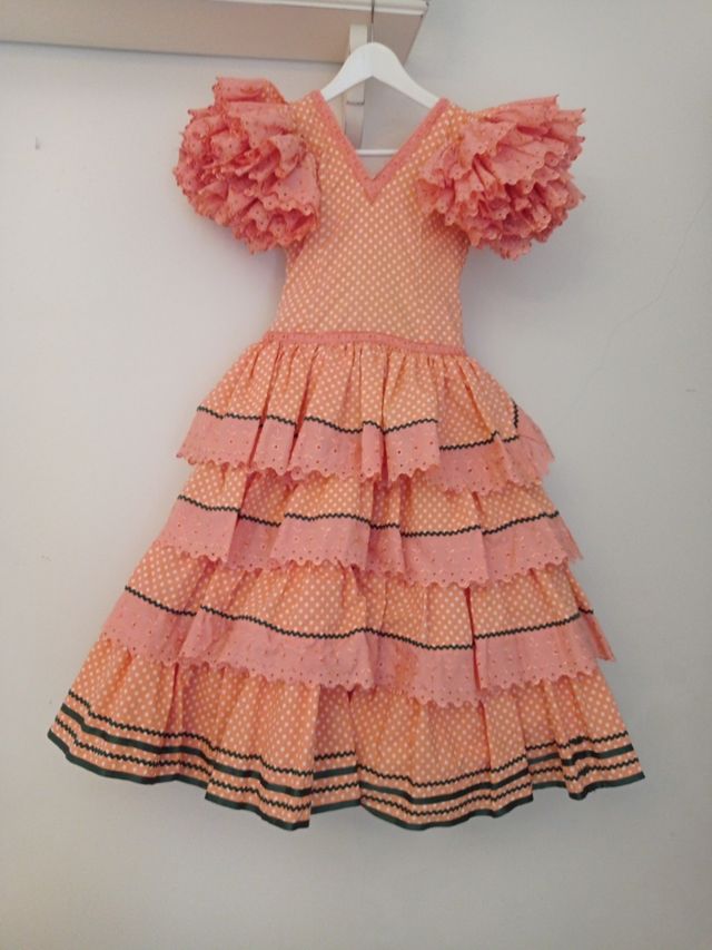 Vestido de flamenca niña