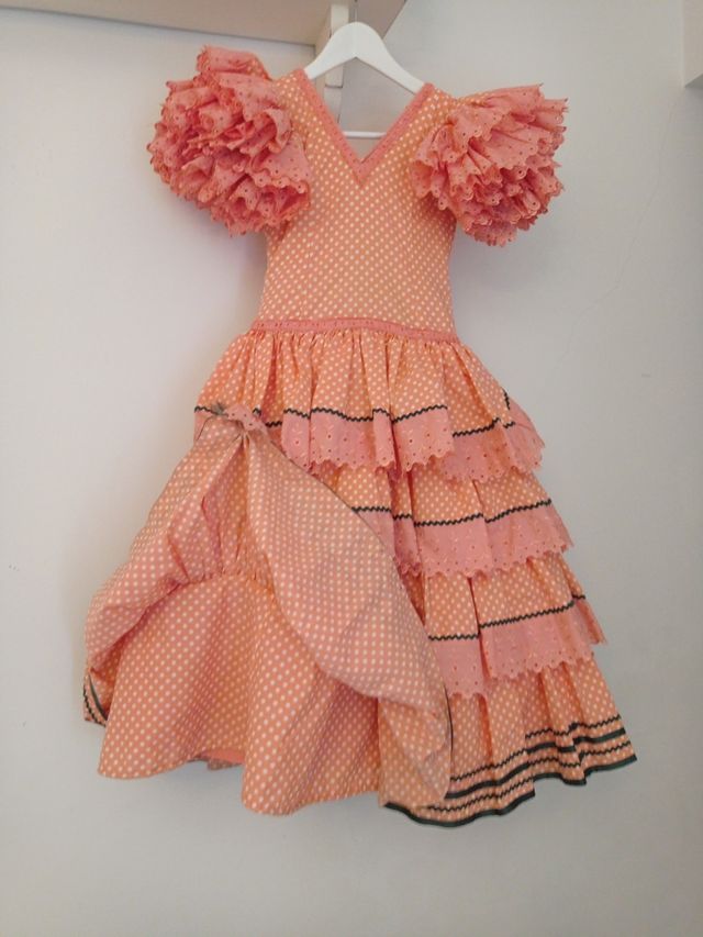 Vestido de flamenca niña