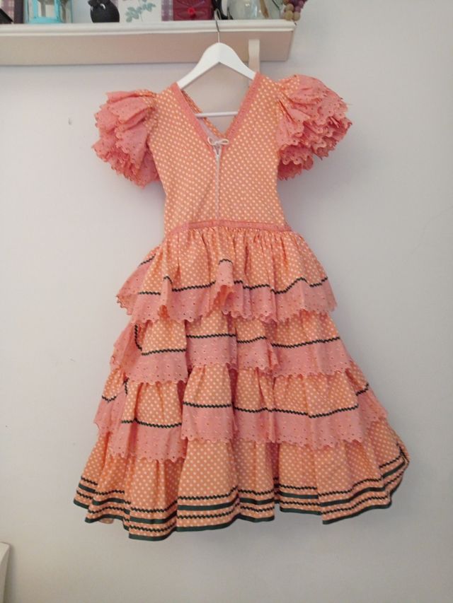 Vestido de flamenca niña