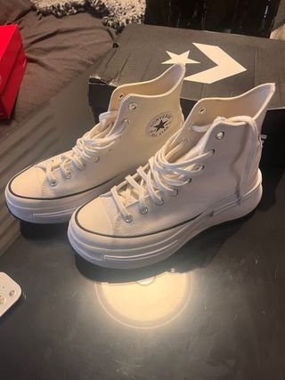 Zapatillas converse chuck taylor 42’5 blancas