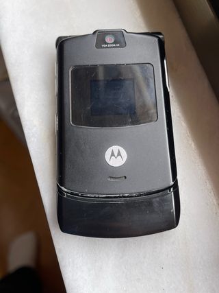 Motorola rarz v3 negro mate
