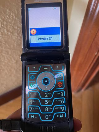 Motorola rarz v3 negro mate