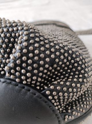 Bolso Zara saco con tachuelas y cadena