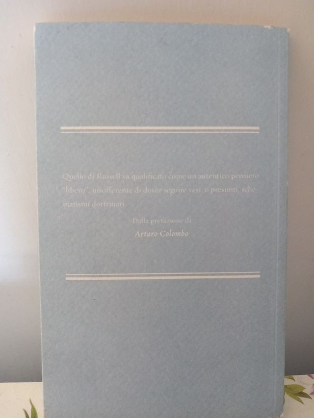 Bertrand Russel. Autorità e individuo