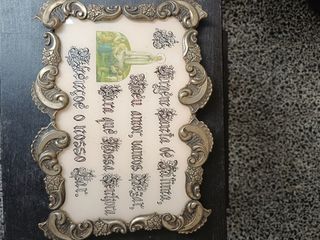 Placa decorativa muito antiga