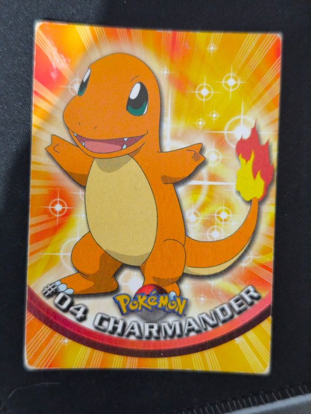 Pokemon Toops trading Cards 4 Charmender