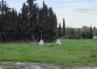 Piedra antigua de molino