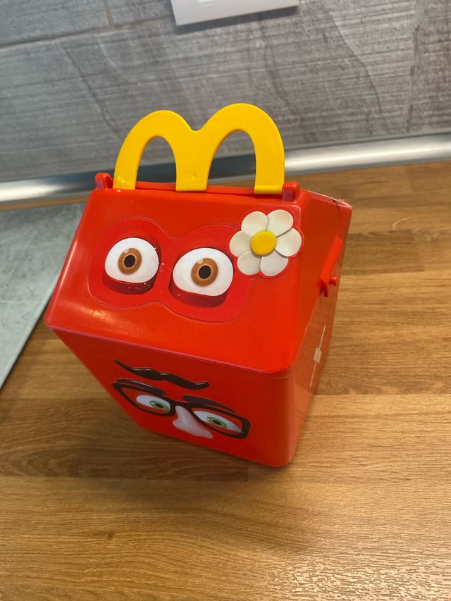 Scatola di plastica Happy meal Mc Donald