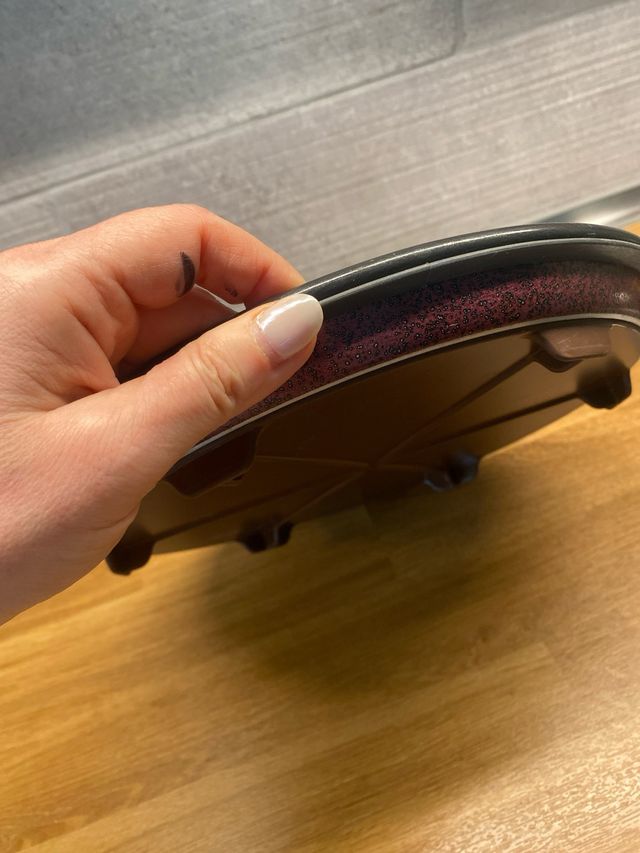 Piatto antiaderente per micro onde