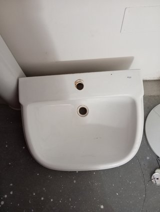 Lavabo blanco roca
