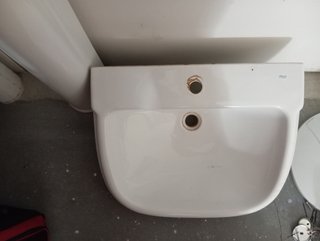 Lavabo blanco roca