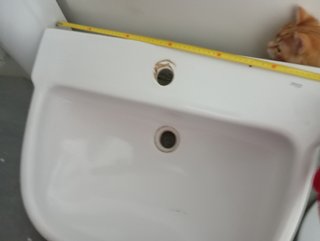 Lavabo blanco roca
