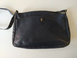Bolso mujer hombro cuero antiguo. 