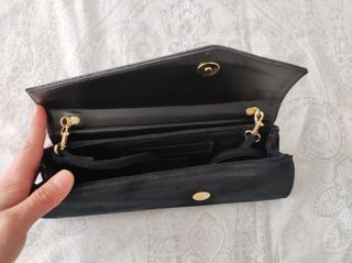 Bolso de piel FOSCO negro