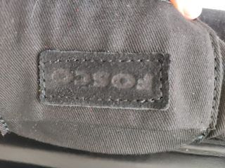 Bolso de piel FOSCO negro