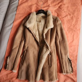 Abrigo de piel de cordero/ Lambskin coat