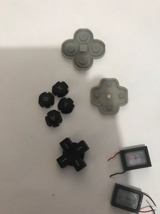 Botones Tornillos y Altavoces 3ds XL