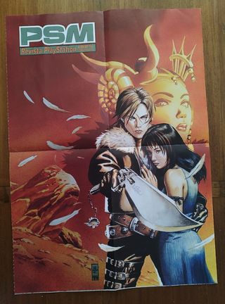 Póster PSM Final Fantasy VIII