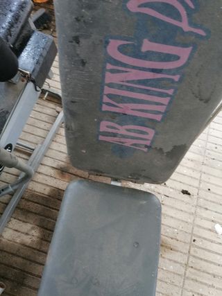 Pesas y bancos gym deporte