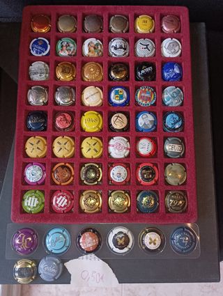 621 Chapas de Cava por 296,70€ precio negociable