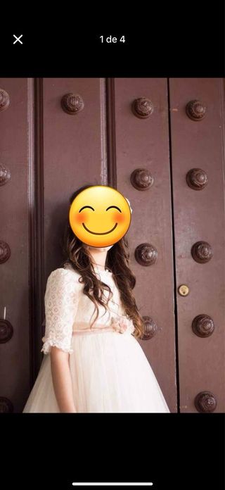 Traje de comunion niña