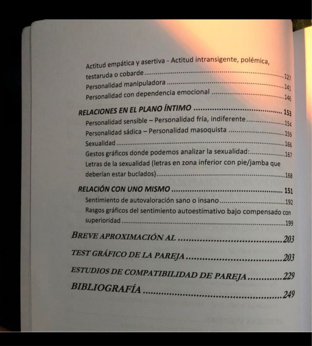 Libro grafología psicología de pareja