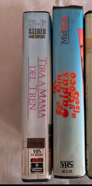 Peliculas vhs videoclub caja grande