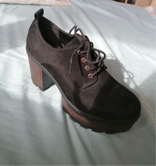 Zapatos plataforma tacon