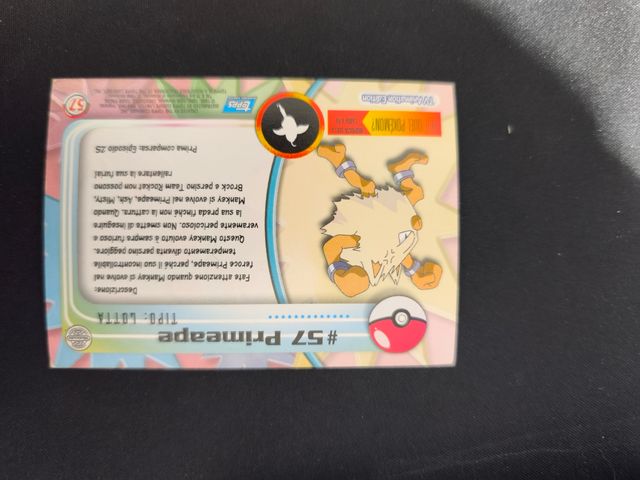 Pokemon Toops trading Cards 57 Primape