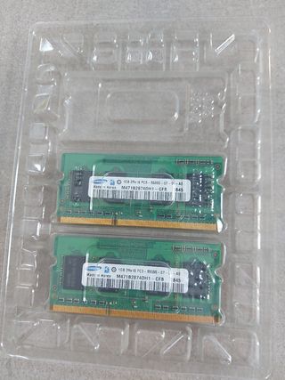 Samsung RAM 2x 1gb PC3