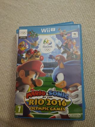 Mario y Sonic Olimpiadas 2016 wii U 