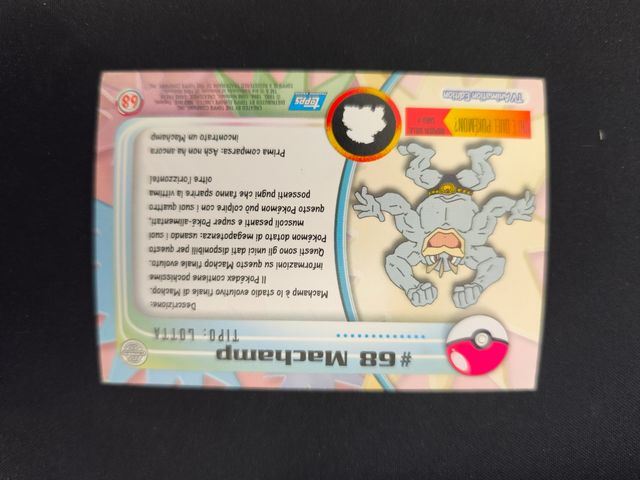Pokemon Toops trading Cards 68 Machamp