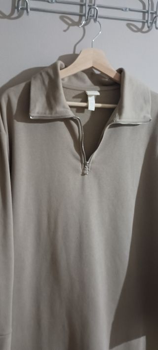Vestido casual beige