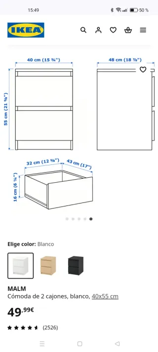 Mesitas y muebles de Ikea