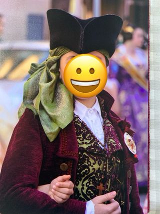 TRAJE SARAGÜELL FALLERO PRESIDENTE INFANTIL
