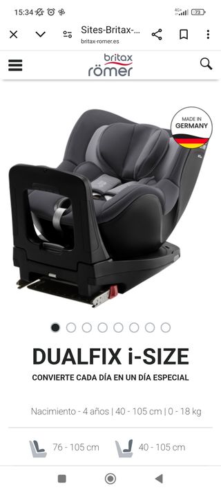 Silla britax romer 