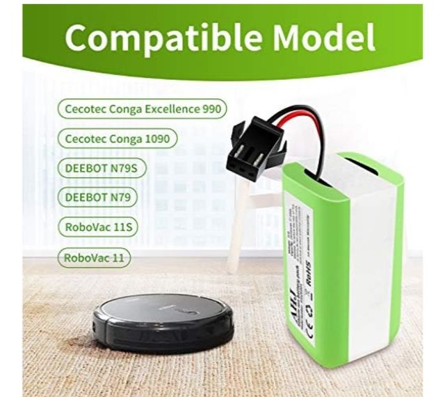BATERÍA PARA ASPIRADORA CONGA