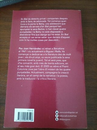 El misteri de les quatre punyalades: Premi Columna Jove